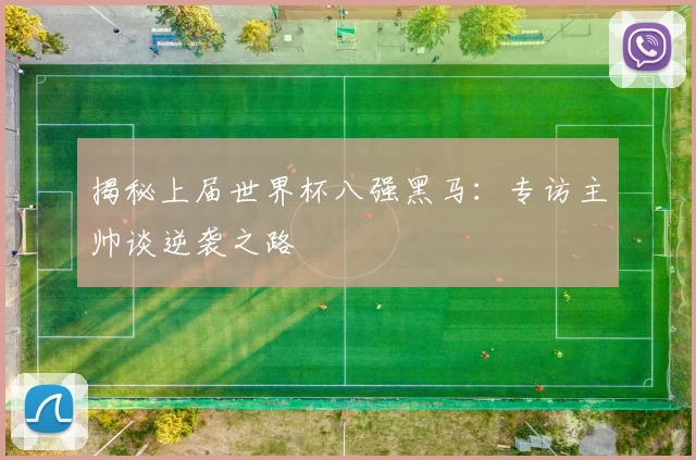 揭秘上届世界杯八强黑马:专访主帅谈逆袭之路